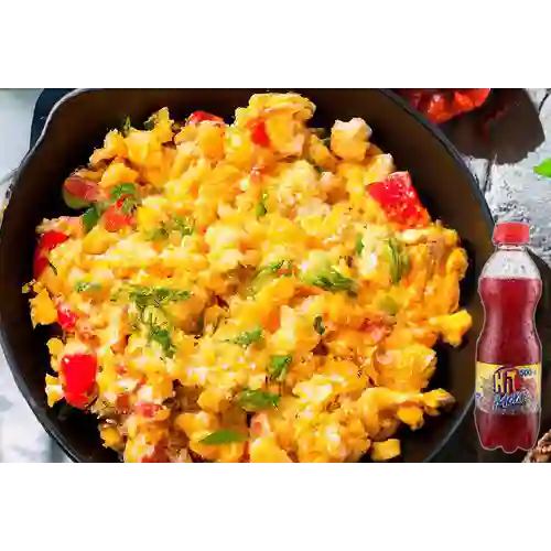 Combo Huevos Pericos + Hit Mora 500 ml