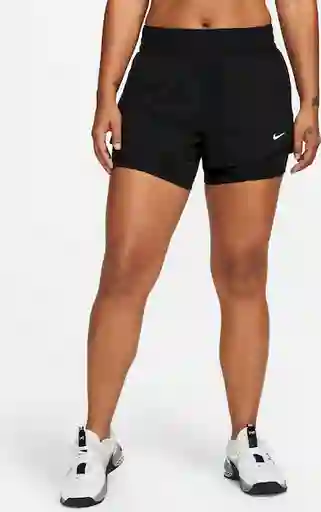Nike Short Para Mujer 2 en 1 Color Negro Talla M