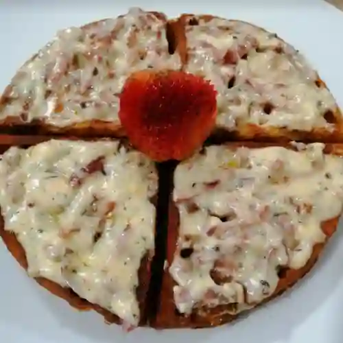 Waffle Salsa de Queso