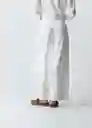 Pantalón Maia Mujer Crudo Puro Claro Talla 12 433G371 Naf Naf