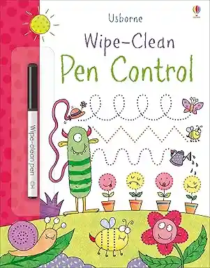 Wipe Clean Pen Control Con Marcador - Equipo Editorial