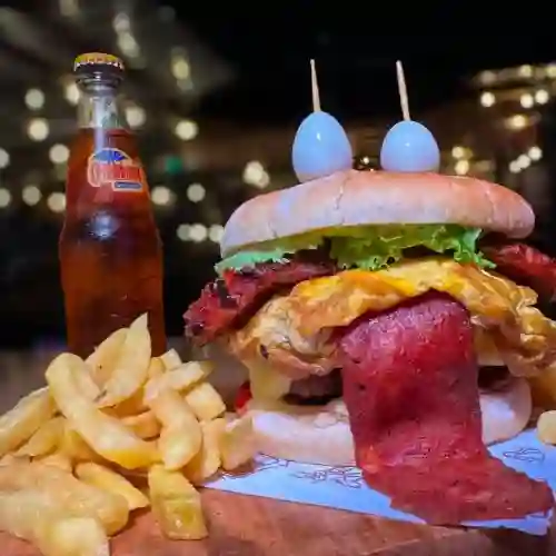 Combo Hamburguesa Llanera