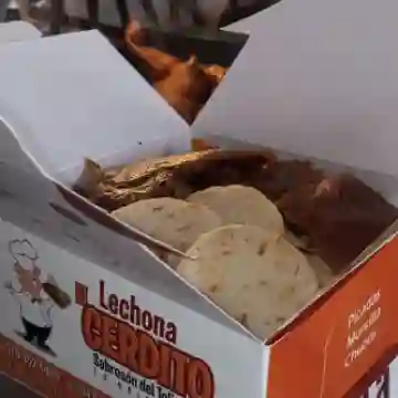 Lechona familiar para 4