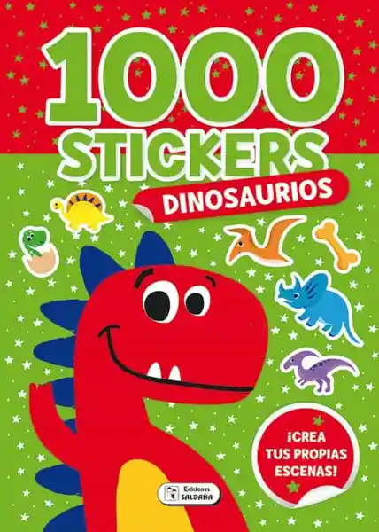 1000 Stickers Dinosaurios