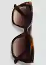 Gafas de Sol Nadia Chocolate Mujer Mango