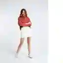  Falda Mora Mujer Crudo Marfil Claro Talla 8 Naf-Naf 