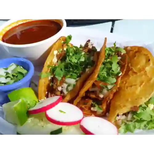 Tacos de Birria + Caldo de Birria 8 Onz