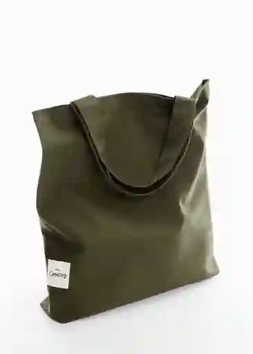 Bolso Nuova Khaki Talla 99 Mujer Mango