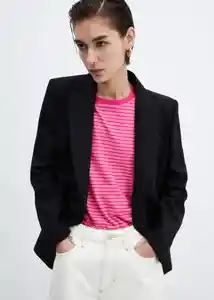 Camiseta Bella-H Fucsia Talla L Mujer Mango