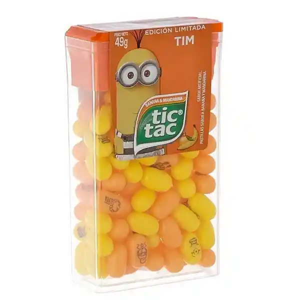 Tic Tac Pastilla Banana Mandarina