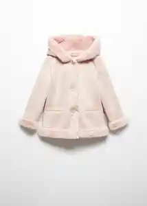 Abrigo Leonora Rosa Pastel Talla 70 Niña Mango