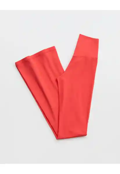 Leggings Aerie Rojo Talla MED REGULAR American Eagle