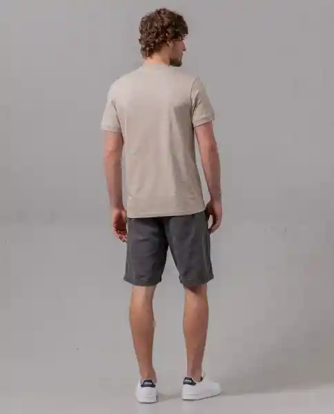 Bermuda Drill Hombre Gris Ballena Oscuro Talla 32 73888 Rifle