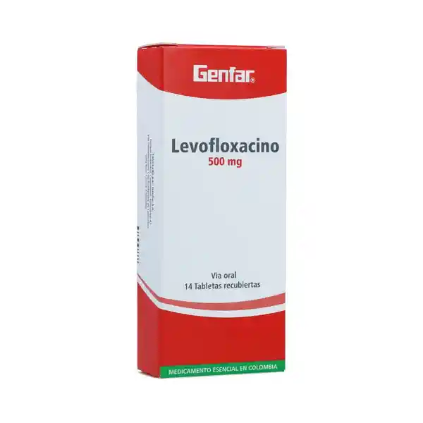 Genfar Levofloxacino (500 mg)