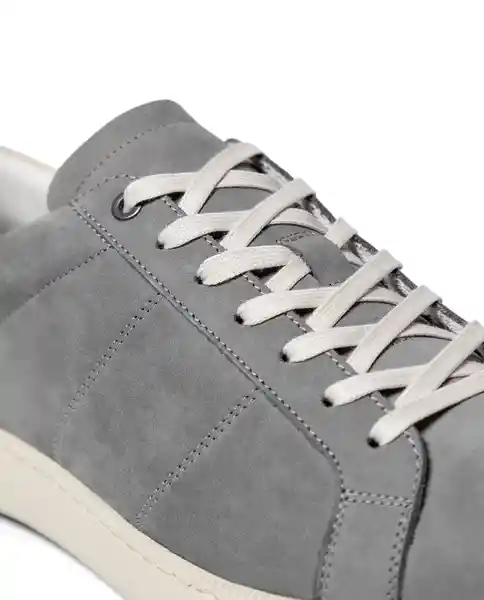 Tenis Smart Leather Gris Acero Medio Talla 39 Chevignon