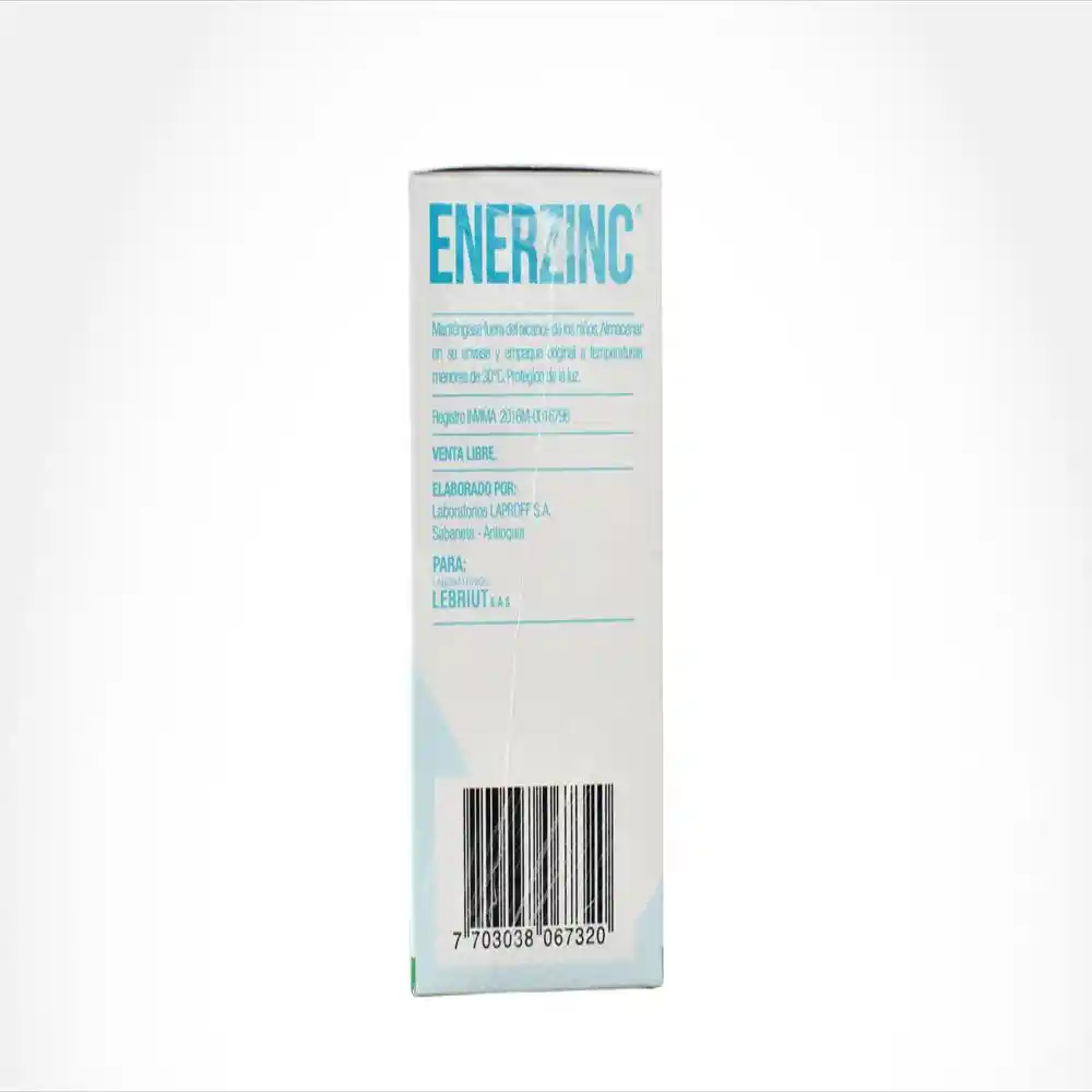 Ener Zinc Solución Oral (200 mg)