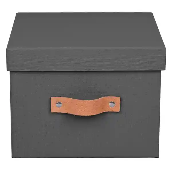 Hacks & Racks Caja Organizadora Cartón Rígida S Grafito