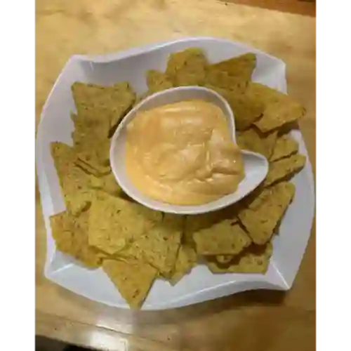 Fundido de Queso con Totopos