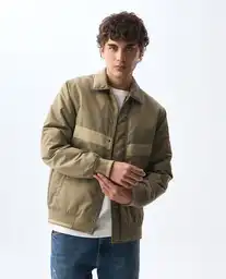 Chaqueta Hombre Beige Talla XL 821G000_BEI161110 Americanino
