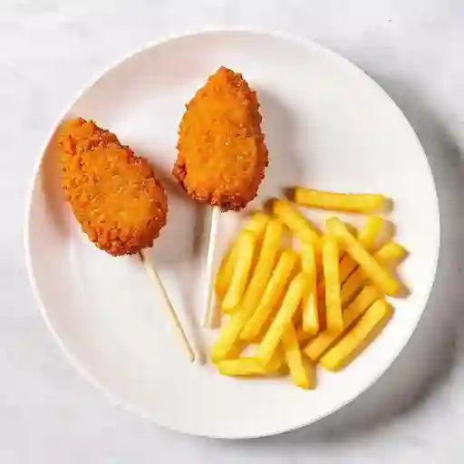 Lolli pops de pollo infantil