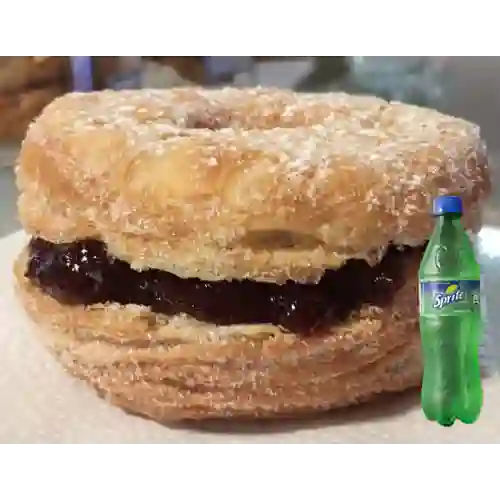 Combo Cronut Mora + Sprite