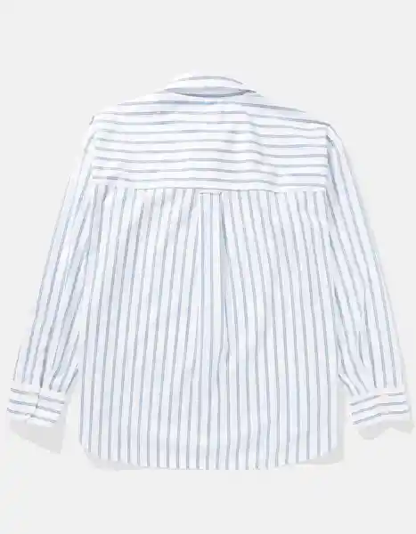 Camisa Mujer Azul Talla MEDIUM 5732400 American Eagle