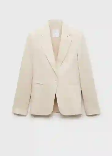 Saco Americana Boreli Piedra Talla 34 Mujer Mango