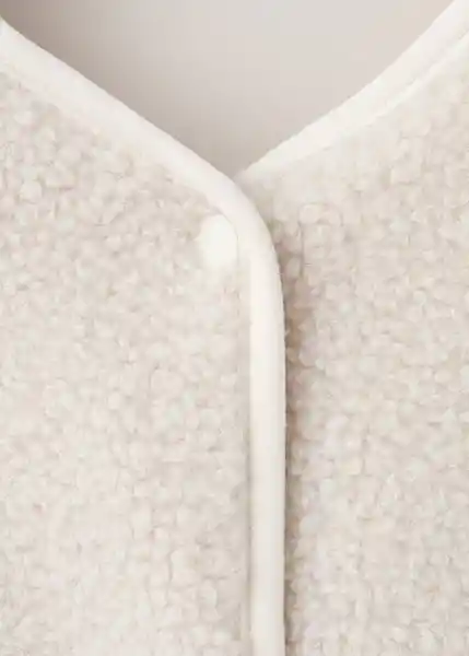 Chaqueta Nordicb Crudo Talla 20 Teen Niñas Mango