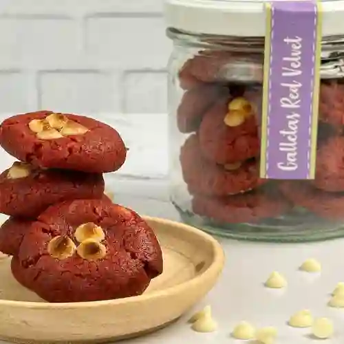 Galletas de Red Velvet Frasco X 15 Uni