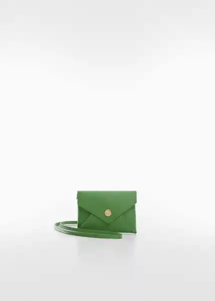 Monedero P Pill Verde Talla 99 Mujer Mango