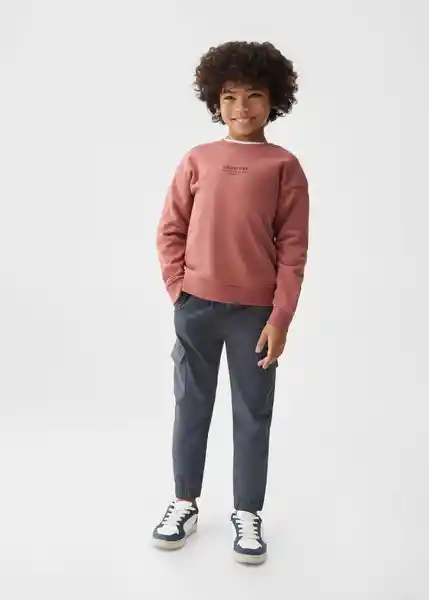 Sudadera Global Cereza Talla 06 Niños Mango