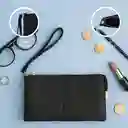 Bolso Multiuso Con Asa de Mano Granulado Serie Negro Miniso