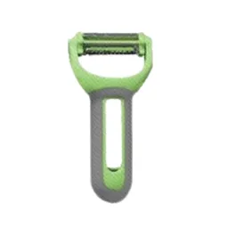 Pelador de Verduras 3 en 1 Verde Miniso