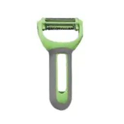 Pelador de Verduras 3 en 1 Verde Miniso