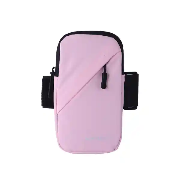 Estuche Deportivo Para Brazo Con Doble Bolsillo Rosa Miniso