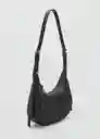 Bolso M Lake Negro Talla 99 Mujer Mango