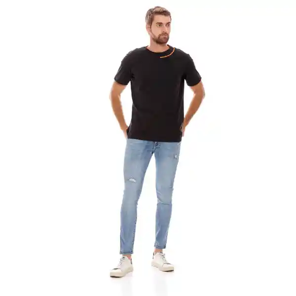 Marithé Francois Girbaud Camiseta Manga Corta Negro Talla M