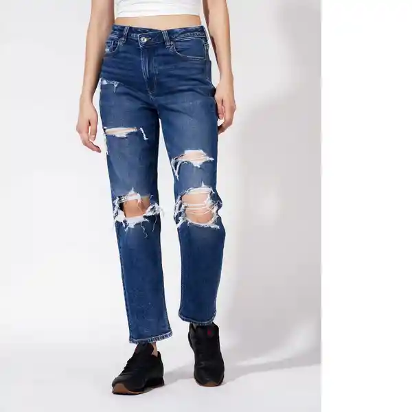 Jean  Azul Talla: 0 Regular American Eagle