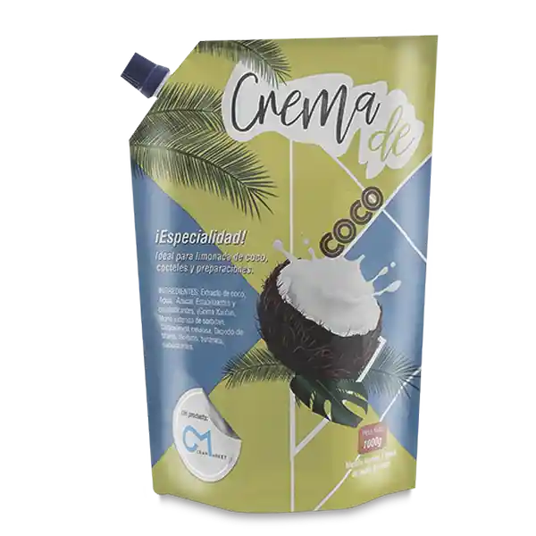 market cremA De Coco ocean