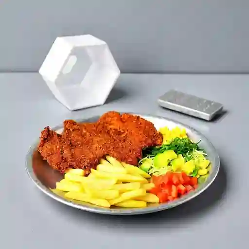 Pechuga de Pollo Apanada