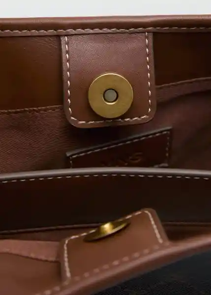Bolso G Isoldo Marrón Talla 99 Mujer Mango