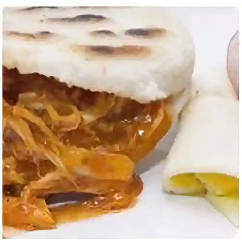 Combo 2 Arepas Pollo Vip Mas 2 Gaseosas