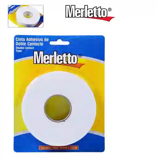 Merletto Cinta Doble Faz Espuma Diverclass 5 m