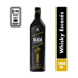 Whisky Johnnie Walker Black Label Edición Limitada 200 Años 1000ML