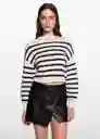 Falda Minipu Negro Talla 22 Niñas Mango