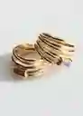 Pack Anillo Leo Oro Talla L Mujer Mango