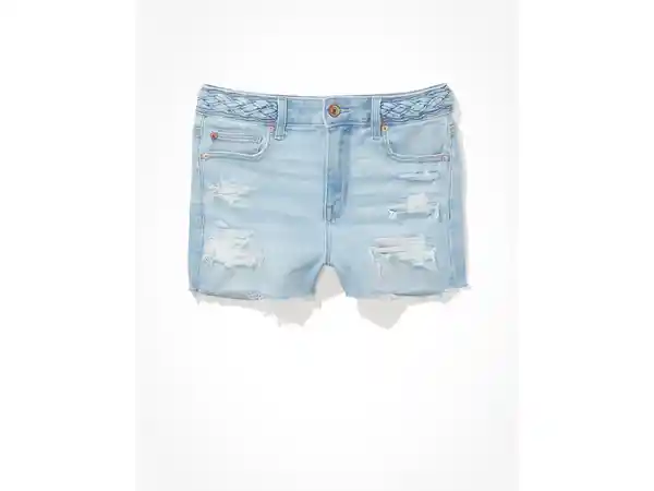 American Eagle Short Corto Color Índigo Talla 00