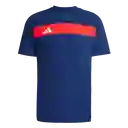 Adidas Camiseta Tiro Para Fútbol de Hombre Azul Talla S