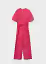 Enterizo Mono Japo Fucsia Talla M Mujer Mango