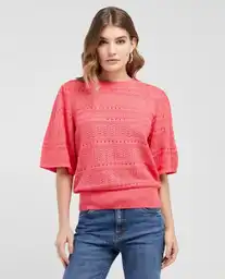 Camiseta Rosa Coral Medio Talla 34-s Esprit 661e113